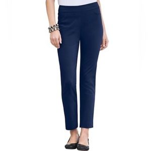 SlimSation Ankle Pants, Classic Navy